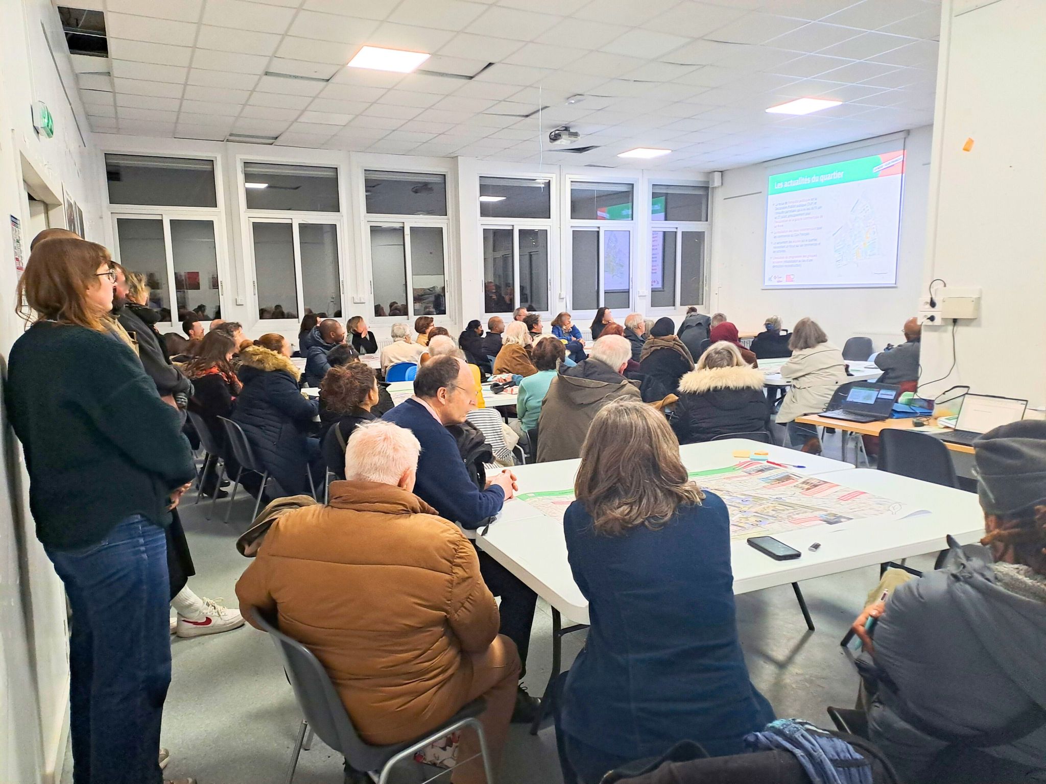 Réunion publique pour le projet de rénovation